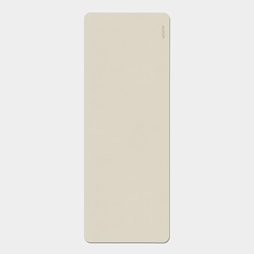 WeGym Yoga Mat, 4 mm Cushioned Non-Slip for Yoga, Pilates and Home Workouts - color: PU_Sandstone, style: Polyurethane