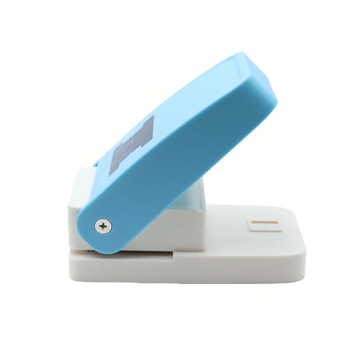 1.5 inch Tab Punch Craft Lever Punch Handmade Paper Punch for Crafting Scrapbooking Cards,DIY Cards Making Candy Color by Random - color: 1.5 inch Tab Punch