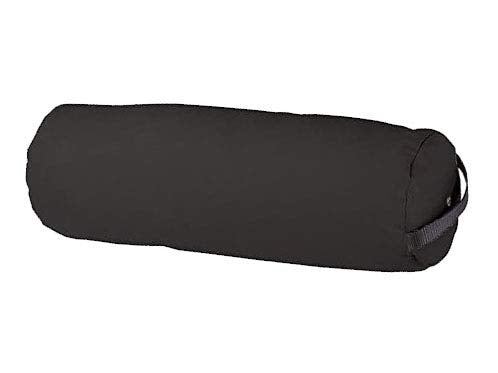 Therapist’s Choice® X-Large 8" x 28" Full Round Fluffy Bolster (Black) - color: Black