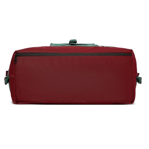 SUNNY BIRD Duffel with Utility Pouch, 40L Weekender Overnight Bag with Shoe Compartment for Travel and Sports (Greenboho) - color: Greenboho