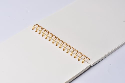 Sketch Book for Kids 8.27 x 11.4 Inch Hardcover Spiral Bound Sketch Pad, 60 Sheets 130gsm Thick Paper, Art Drawing Book for Children( 1PCS) - color: Sunflower