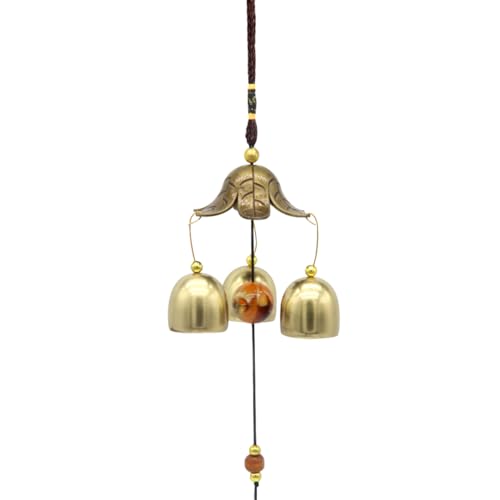 Hooshing Lucky Small Wind Chimes Metal Garden Bells Feng Shui Windchimes