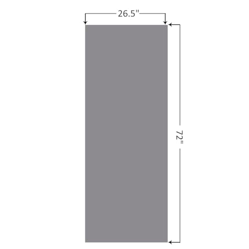Eunzel Hot Yoga Towel Non Slip Yoga Mat Towel Non-Slip Sweat Absorbent Microfiber Towel for Hot Yoga, Pilates and Workout 72" x 26.5", Dark Grey - color: Dark Grey