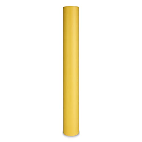 ALVIN 55Y-I Lightweight Tracing Paper Roll, Yellow, Suitable with Ink, Charcoal, Felt Tip Pen, for Sketching or Detailing - 18 inches x 50 Yards, 1-inch Core - color: Yellow - 50 Yards, size: 18"