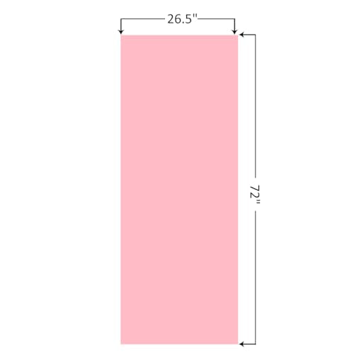 Eunzel 2 Pack Hot Yoga Towel Non Slip Yoga Mat Towel Non-Slip Sweat Absorbent Microfiber Towel for Hot Yoga, Pilates and Workout 72" x 26.5", Pink - color: Z-pink(2 Pack )