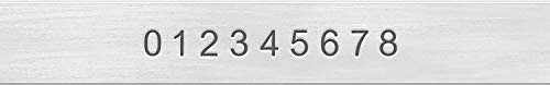 ImpressArt - Basic Sans Serif 3mm Number Metal Stamp Sets for Hand Stamping Projects & DIY Jewelry Stamping - color: Sans Serif (3mm), size: Numbers