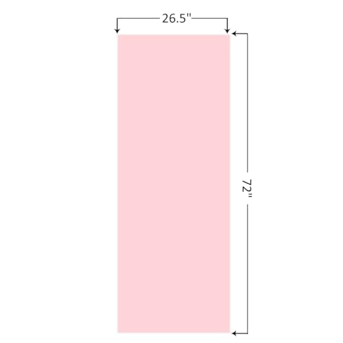 Eunzel Hot Yoga Mat Towel, Ultra-Absorbent Microfiber 72" x 26.5" | Ultra Absorbent Microfiber, Soft Touch Fabric, Quick Dry, Hot Yoga & Pilates, Machine Washable - color: Pink/ White