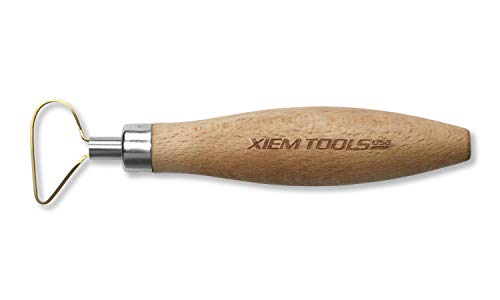 Xiem Tools USA Titanium-Fused Trimming Tools for Pottery and Ceramics (Medium Teardrop) - size: Medium Teardrop