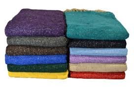 YogaAccessories (TM) Thunderbird Supreme Mexican Yoga Blanket - Assorted