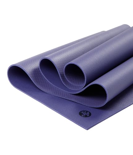 Manduka PROlite Yoga Mat 4.7mm | Lifetime Durability | Hygienic Construction | Teacher Approved - color: Purple, size: 71" x 24"