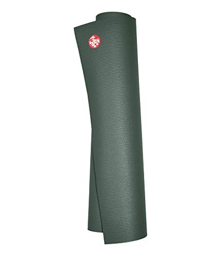 Manduka PROlite Yoga Mat 4.7mm | Lifetime Durability | Hygienic Construction | Teacher Approved - color: Black Sage, size: 68" x 24"