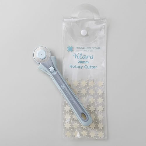 Missouri Star Rotary Cutter, 28mm Blade, Rolling Cutter Tool for Quilt Appliques and Cutting Fabrics, Essential Quilting and Sewing Supplies for DIY Craft Projects - color: 28mm Rotary Cutter