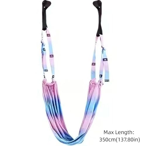Aerial Yoga Hammock Swing Anti-Gravity Gym Training Device Adjustable Women Aerial Yoga Strap Aerial Yoga Stretching Strap Wall Practice
