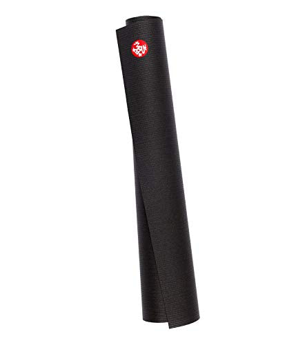 Manduka PRO Travel Yoga Mat - 2mm | Foldable & Travel Friendly | Lifetime Durability | Teacher Approved | Hygienic Construction - color: Black, size: 71" x 24"