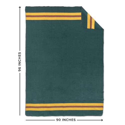 Arcturus Rainier Wool Blanket - Warm, Heavy, Washable, Bed Blanket | Great for Home & Camping (Fort Vancouver, Queen) - color: Fort Vancouver, size: Queen