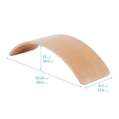 ECR4Kids Balance Board, Montessori Toy, Natural - color: Natural