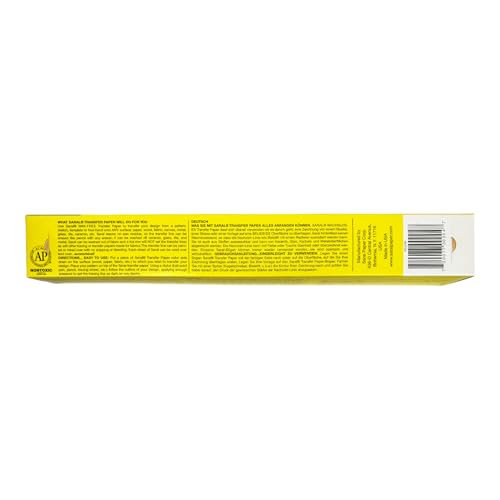 Saral Paper Corp Wax Free Transfer Tracing Paper - Yellow - 12 Inches x 12 Foot Roll