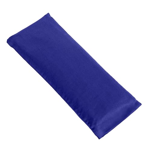 4 Pack Unscented Sateen Eye Pillows, Blue - color: Blue