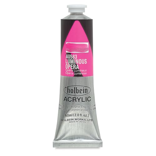 Holbein Heavy Body Artist Acrylic 60ml - Pearls and Luminous Colours Luminous Opera
