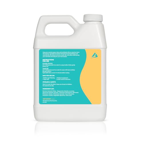 SwaytAway Fitness Mat Cleaner Concentrate Fresh Mint, 32oz Makes 4 Gallons - size: 32 Fl Oz (Pack of 1)