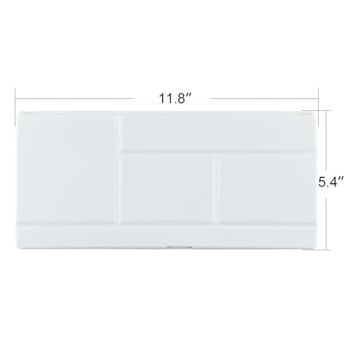Transon Large Paint Palette Box 29 Color Mixing Wells with 1 Liner Brush - size: 29 Wells