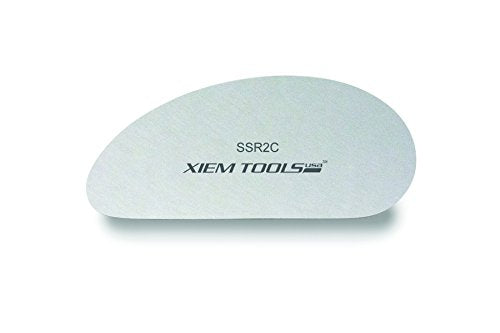 Xiem Tools Stainless Steel Clay Rib for Ceramics and Pottery (Rib 2C) - size: Rib 2C