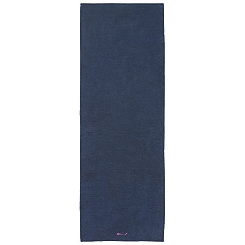 Gaiam Grippy Non Slip Yoga Mat Towel - Fast Drying Towel - Ideal For Hot Yoga - Microfiber And Machine Washable - Grip Backing
