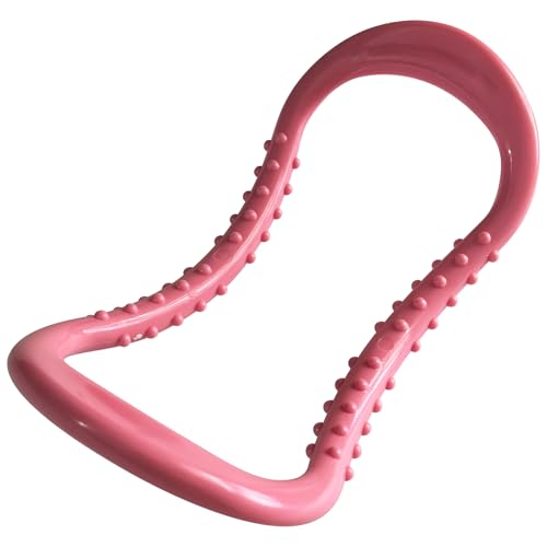 Yoga Circle Stretch Resistance Ring Pilates Bodybuilding Fitness Workout Tools, Non Stretchable,Workout Fitness, PP Material, Non-Slip Handles, Massage Point Design