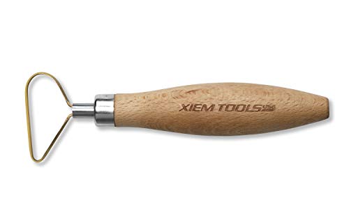 Xiem Tools USA Titanium-Fused Trimming Tools for Pottery and Ceramics (Large Teardrop) - size: Large Teardrop