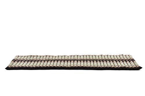 Leewadee Thai Roll Mat 75 x 28 inches Kapok Firm - color: Sf10 - Brown, size: M: 75x28"