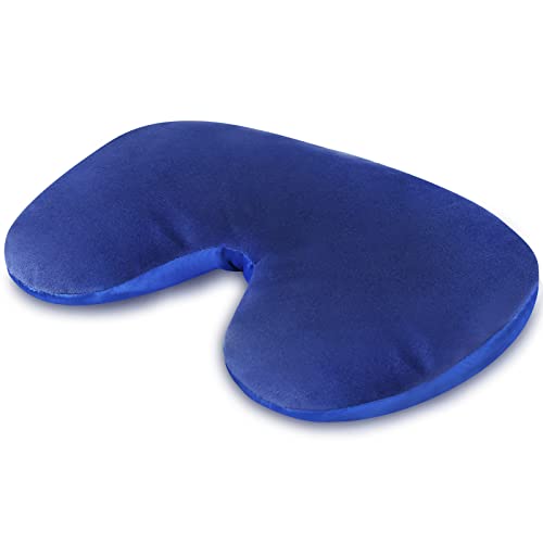 Atsuwell Sinus Mask Microwavable, Heated Eye Masks for Dry Eyes, Blue - color: Blue