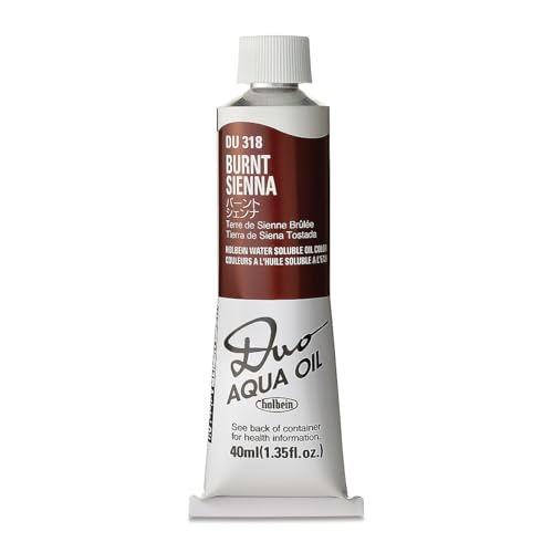 Holbein Duo Aqua Oil Burnt Sienna (A) 40ml