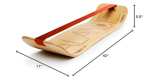 GIBBON SlackBoard, Balance Board Kids & Adults, Slackline Balance Trainer - color: 밸런스 - 1 라인