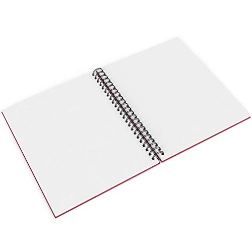 ARTEZA Spiral Sketch Book 9x12 Drawing Pad 100 Sheets Sketch Pads for Drawing for Adults & Teens - color: Pink, size: 1 pack