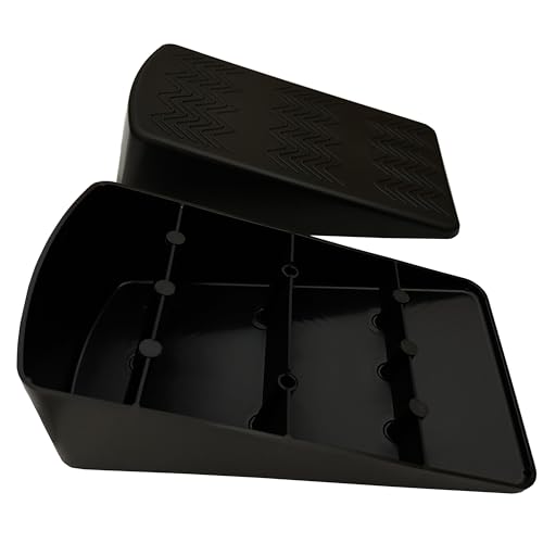 Squat Wedge Block Pairs,YOGA Pilates Block Slant Board Calf Stretcher, Exercise Ramps for Weightlifting, Squat Wedges, Home Gym, Weight Lifting & Yoga