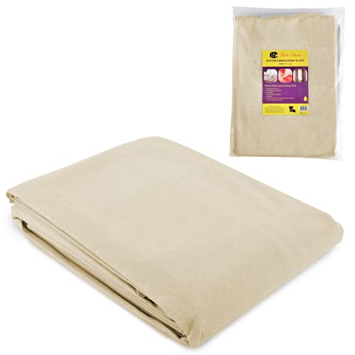 Bates- Canvas Drop Cloth - 9x12, Paint Tarp for Painting - size: 12 x 9 ft