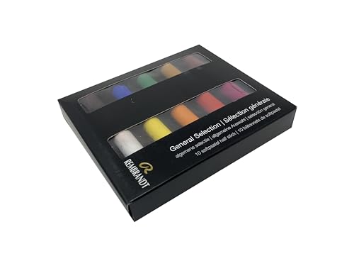 Rembrandt Soft Pastel Set, General Selection, 10 Count