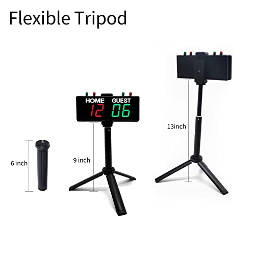 YZ Professional Tripod Stand for Scoreboard Adjustable Length Score Keeper - style: small model