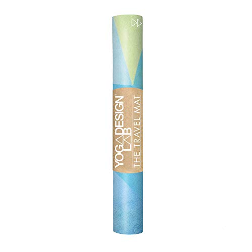 YOGA DESIGN LAB | The Combo Yoga Mat | Eco Luxury | Ideal for Hot Yoga, Power, Bikram, Ashtanga, Sweat | Studio Quality | Includes Carrying Strap! - color: Geo, size: 1.5mm