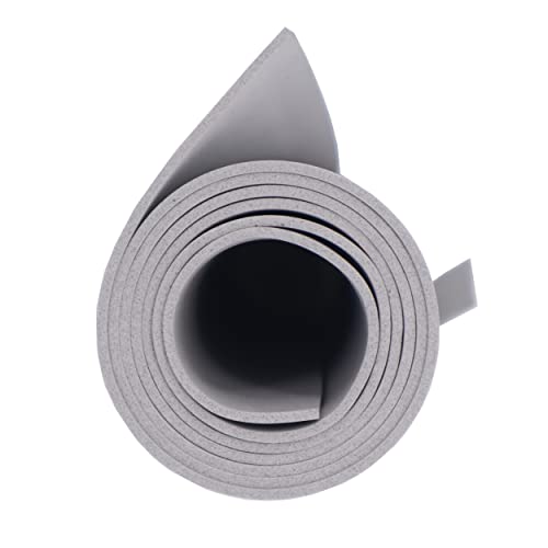 OISAKLD EVA Foam 2mm-10mm 13.7"×39" Craft Foam Sheet 74 kg/m³ Cosplay Foam for Craft Model Cosplay 2mm - color: Grey, size: 2mm -Thickness