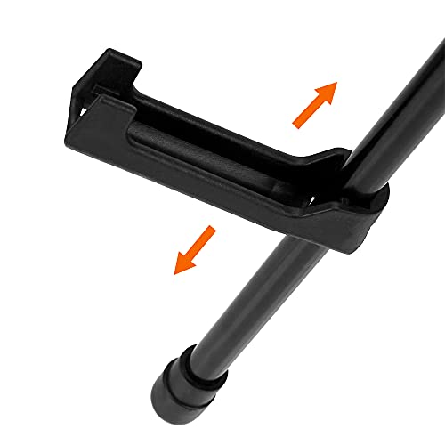 Amazon Basics Tabletop Instant Easel, Black Steel, Portable Tripod for Paintings, Signs, Posters, Adjustable Display (Pack of 2) - size: 14.37 x 1.26 x 1.26 inches (Pack of 2)