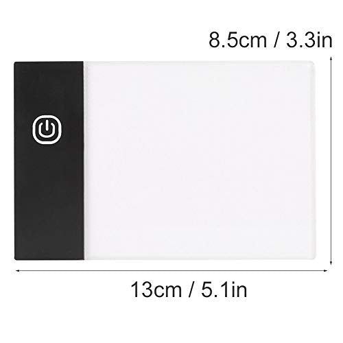 LED Light Box, Eye‑ A6 LED Light Pad Drawing LED Light Board Brightness Artcraft Tracing Flip Book Kit with Non‑Slip Backing, LED Copy Board Tablet