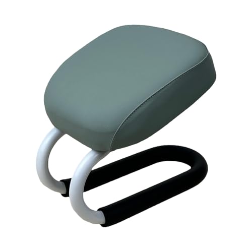 1 Kneeling Meditation Bench, Ergonomic Meditation Stool with Anti-Slip Pad, Metal Frame & PU Leather Sponge pad, Portable for Stretching Exercise, Mindfulness, Adults, Light Turquoise - color: Blue