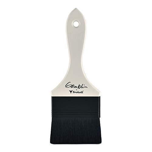 Gamblin Gamvar Varnish Brush, 75mm (GB01175) White