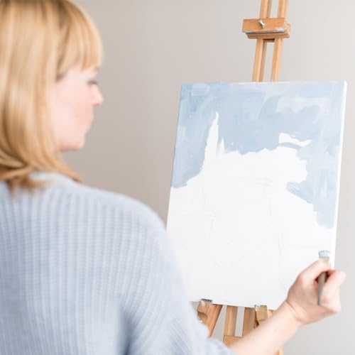 Art Advantage 9"-by-12 Canvas Board, 9x12 - size: 9-inch x 12-inch Board