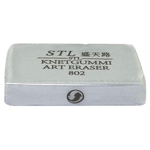 5-Pack Art Sketch Pencil Pastel Painting Special Eraser,Art Kneaded Eraser Drawing Tools for School Student Stationery Office Supplies(Gray)