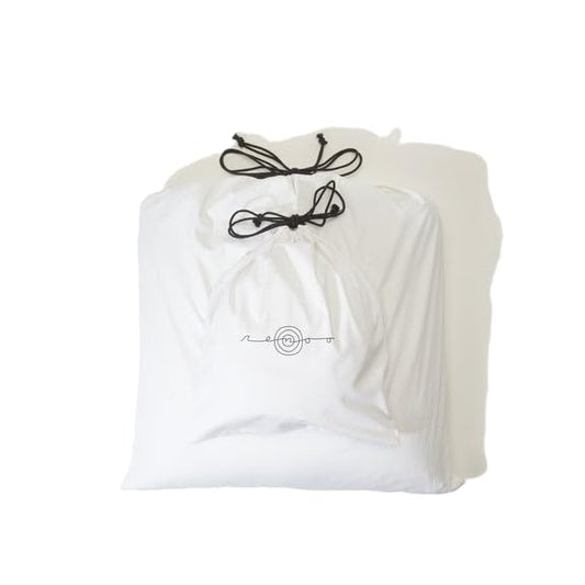 renoo Meditation Cushion Set - Zafu Meditation Pillow and Zabuton Floor Cushion - Adjustable Organic Buckwheat and Cotton Fill - GOTS Certified Cotton Washable Covers - 30x30x10 - Multiple Colors - color: 슬레이트.