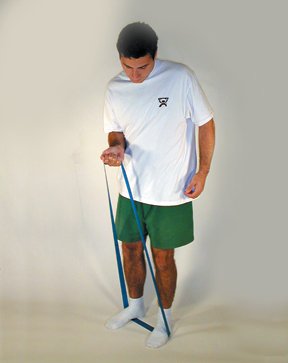 Cando Exercise Loops - Arms - 10" - color: Blue: Heavy, size: 10", style: Single