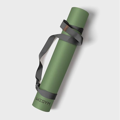 WeGym Yoga Mat, 4 mm Cushioned Non-Slip for Yoga, Pilates and Home Workouts - color: PU_Jungle, style: Polyurethane