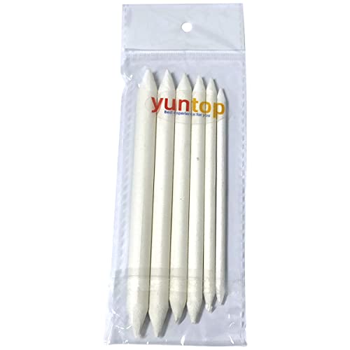 6 PCS Blending Stumps and Tortillions, Sketch Drawing Tools | Paper Art Blenders for Student Sketch Drawing